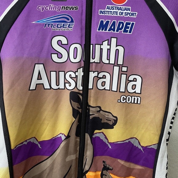 SMS Santini Men's South Australia Cycling Jersey - Picture 6 of 11